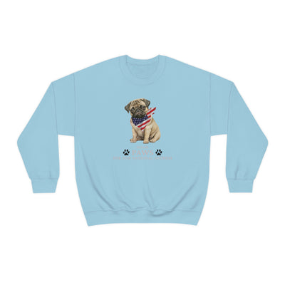 Please Paws For Our National Anthem Crewneck Sweatshirt