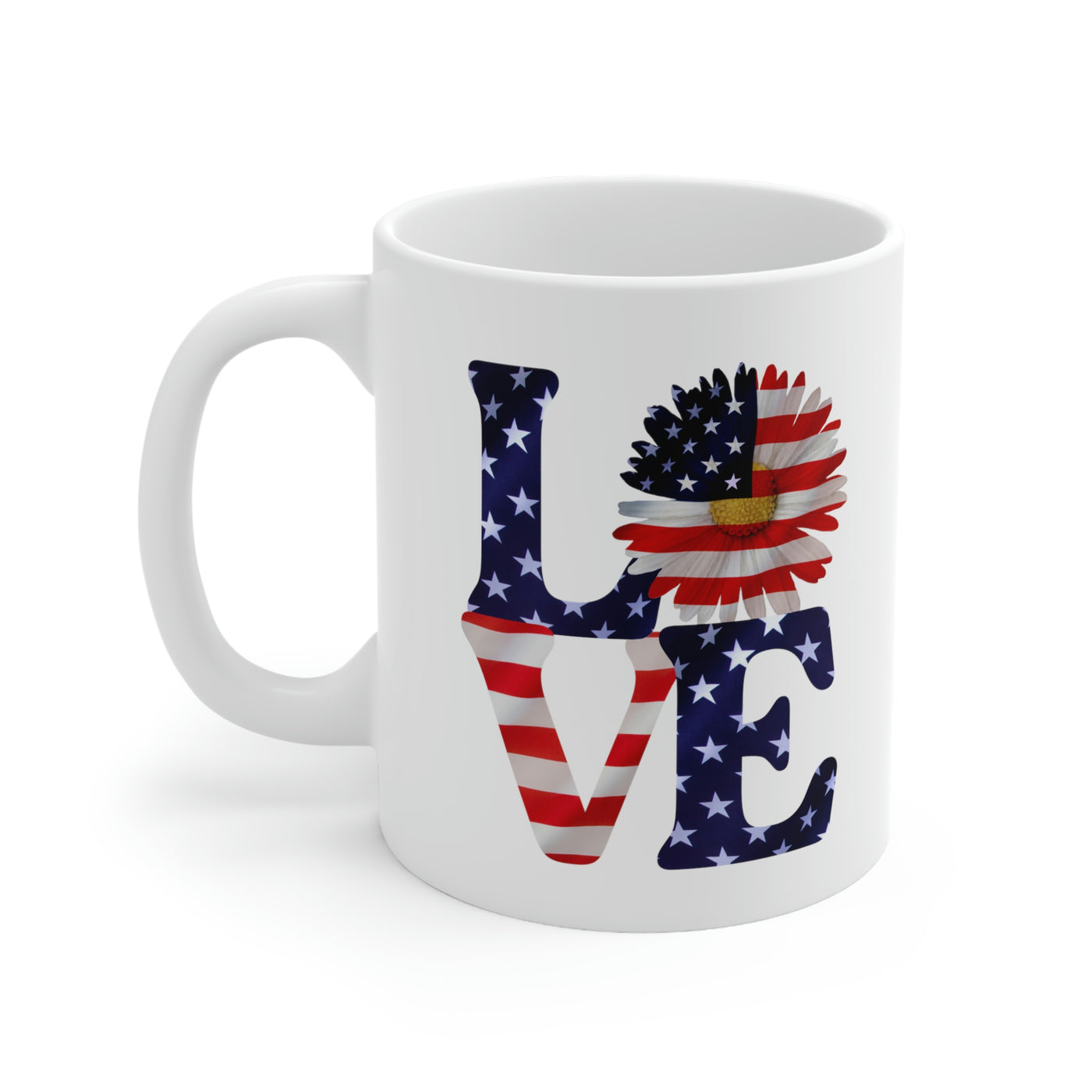 Love Freedom 11oz Ceramic Mug