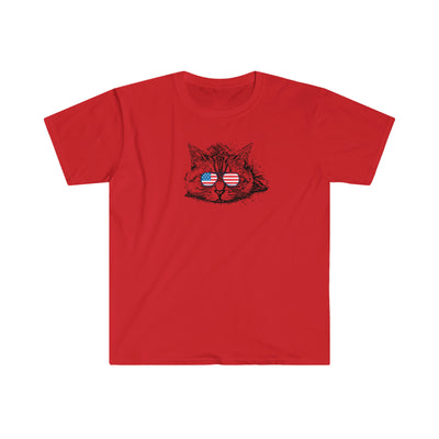 Independence Day Cat Unisex T-Shirt