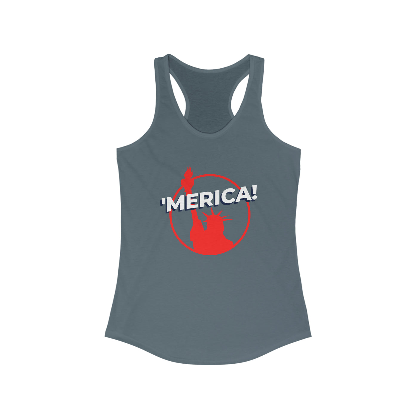 'merica! Women's Racerback Tank