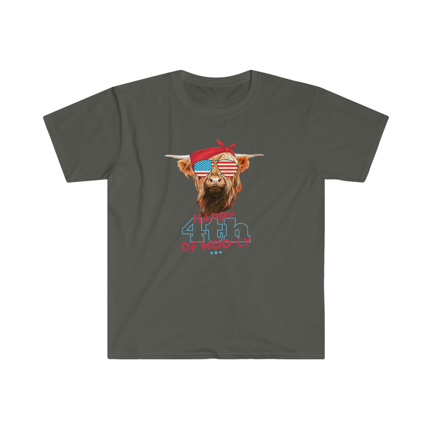 Happy 4th of Moo-ly Unisex T-Shirt