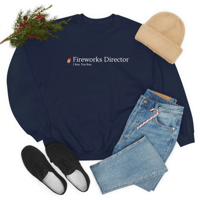 Fireworks Director - You Run. I Run. Crewneck Sweatshirt