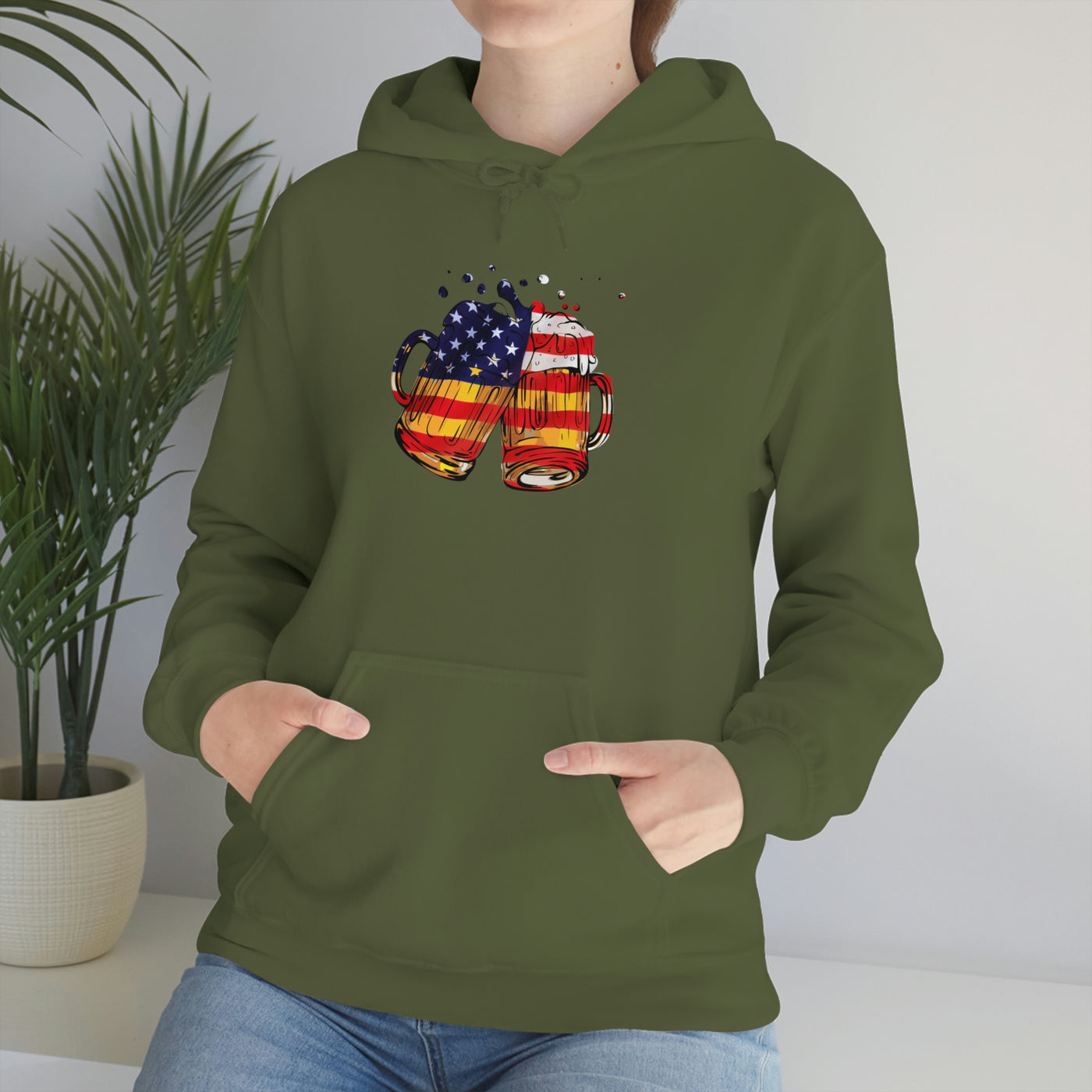 Cheers To America Unisex Hoodie