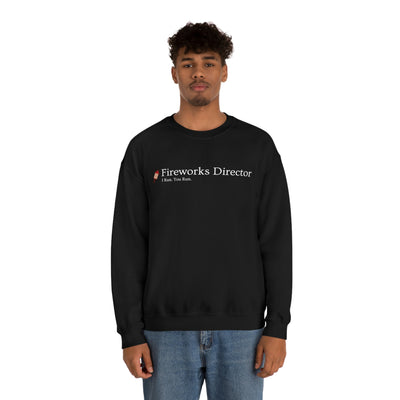 Fireworks Director - You Run. I Run. Crewneck Sweatshirt