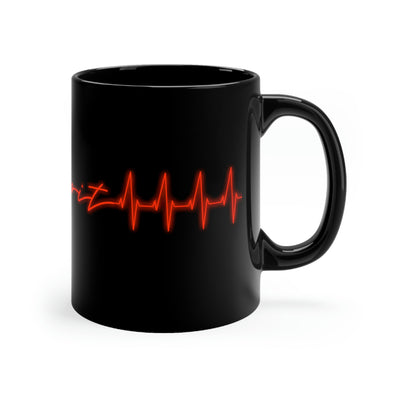 Detroit Heartbeat Ceramic 11oz Mug