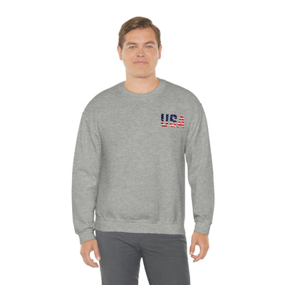 Flag USA Crewneck Sweatshirt