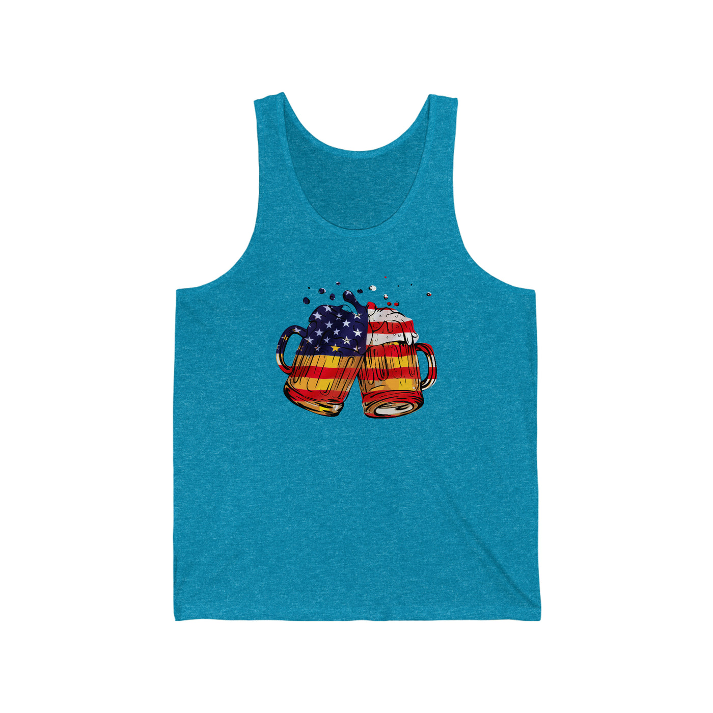 Cheers To America! Unisex Tank Top