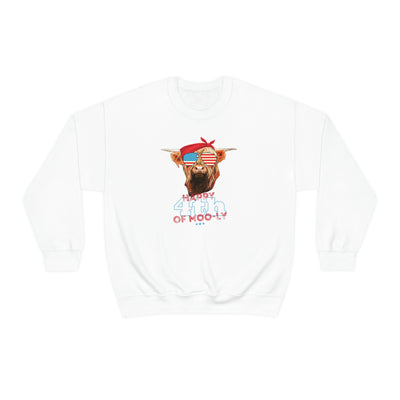 Happy 4th of Moo-ly Crewneck Sweatshirt