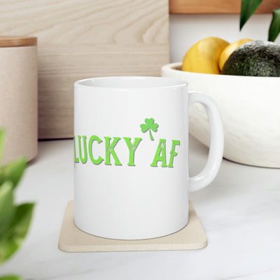 Lucky AF 11oz Ceramic Mug