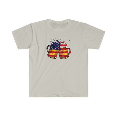 4th of july Cheers to America! Mens T-Shirt white
