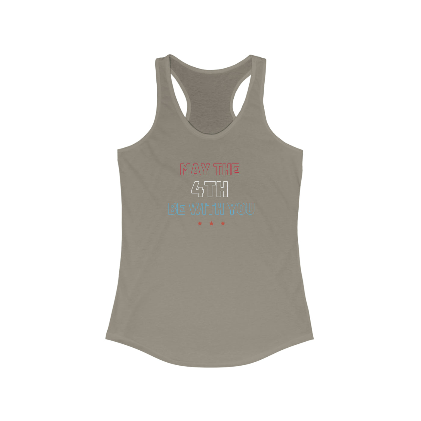 May The Fourth Be With You Women's Racerback Tank