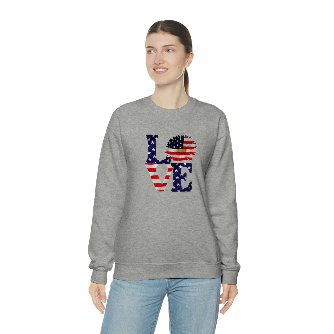 Love Freedom Crewneck Sweatshirt