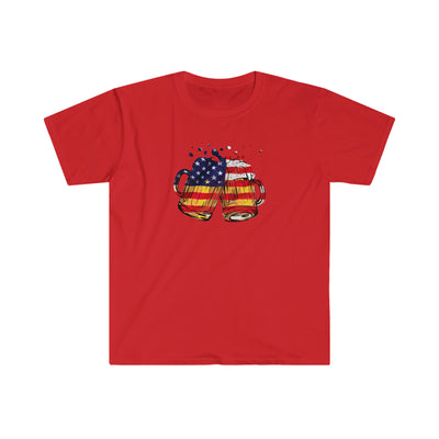 4th of july Cheers to America! Mens T-Shirt red
