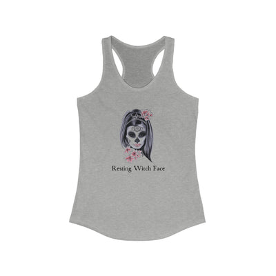 Resting Witch Face Women's Racerback Tank