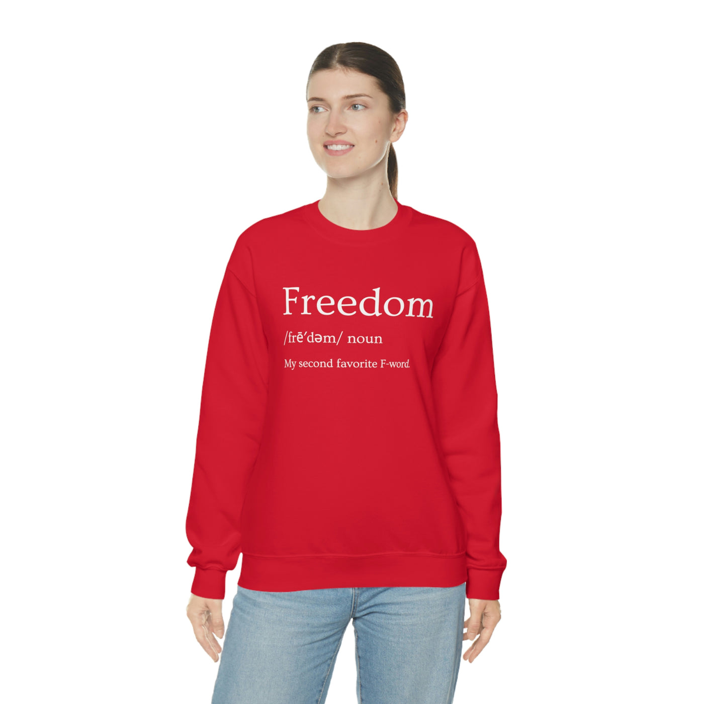 Freedom Defined Crewneck Sweatshirt