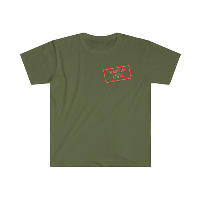 fourth of july Made In USA mens T-Shirt army green