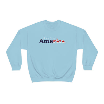 God Bless America Crewneck Sweatshirt