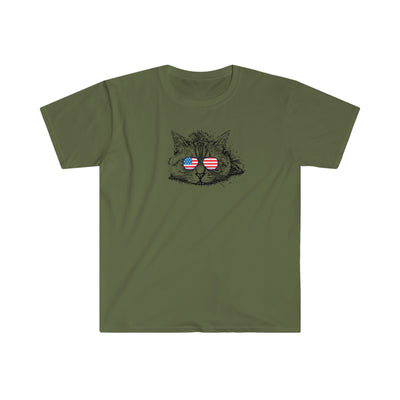 Independence Day Cat Unisex T-Shirt
