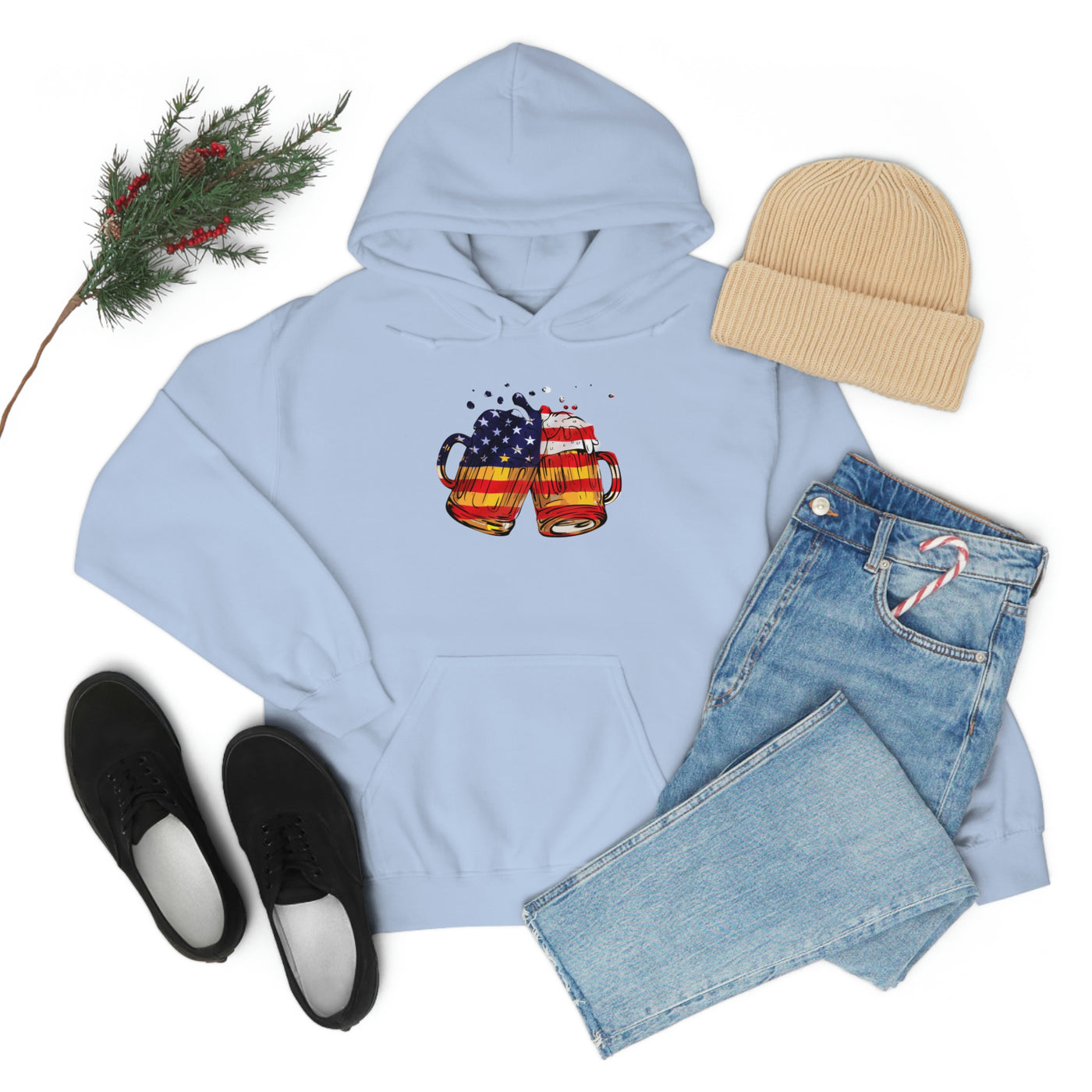 Cheers To America Unisex Hoodie