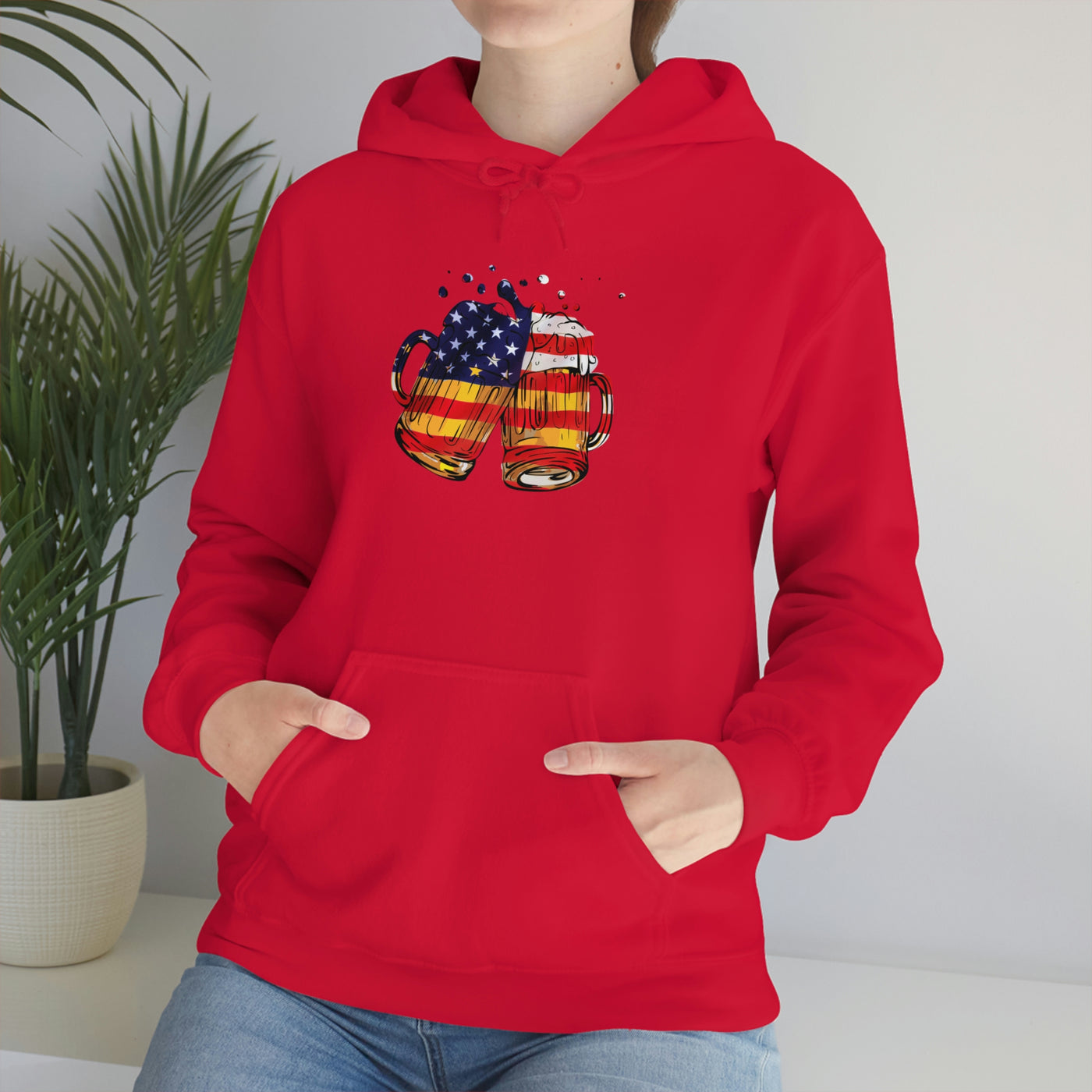 Cheers To America Unisex Hoodie