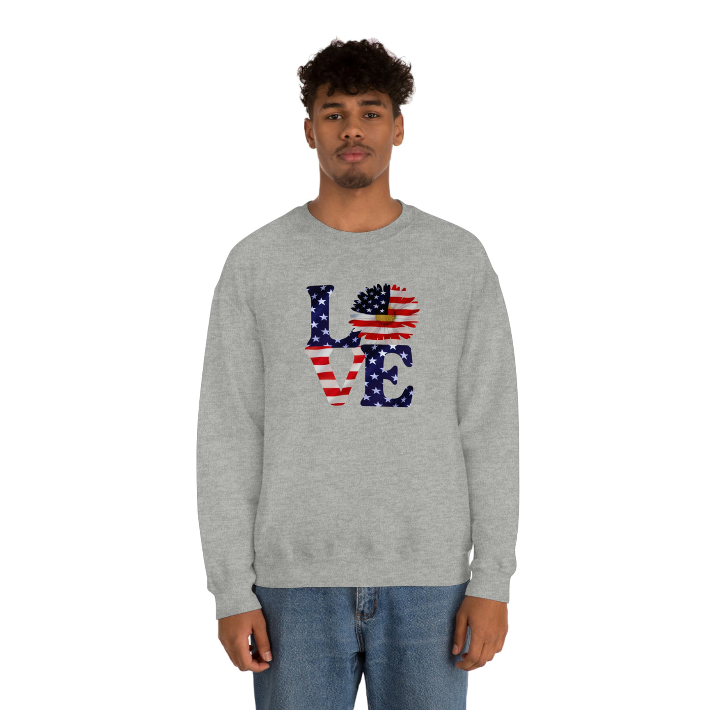 Love Freedom Crewneck Sweatshirt