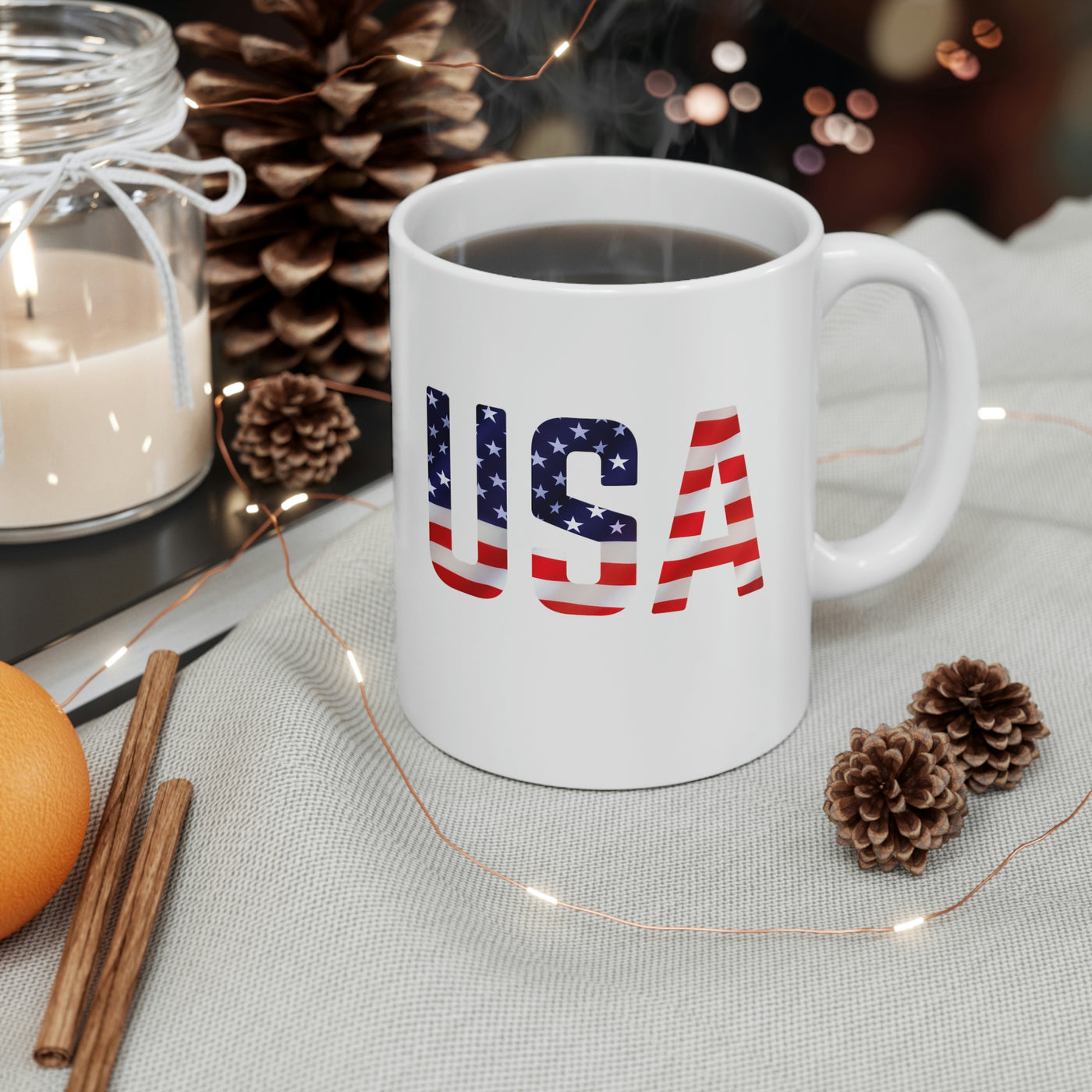 Flag USA 11oz Ceramic Mug