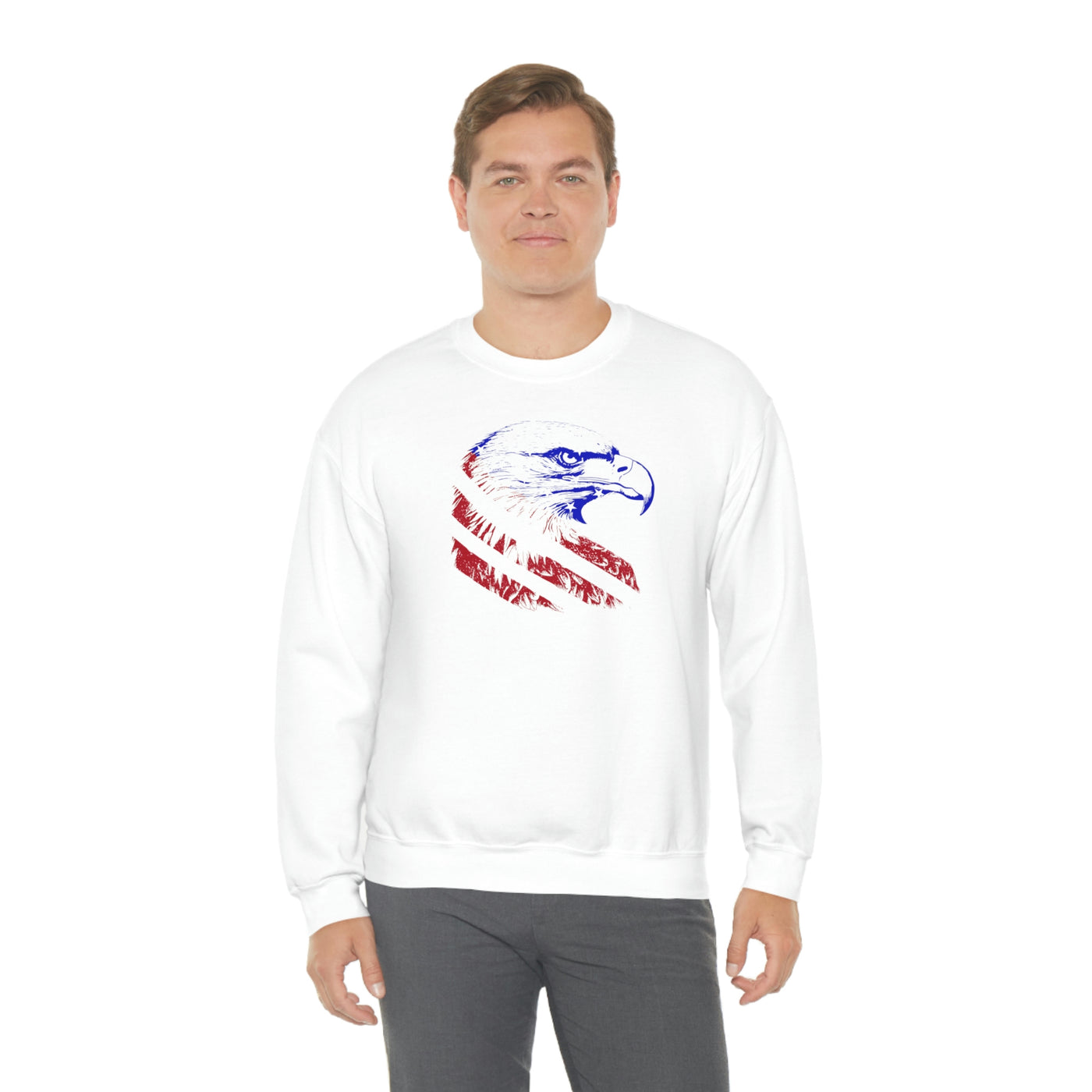 American Eagle Flag Crewneck Sweatshirt