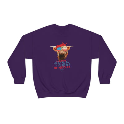 Happy 4th of Moo-ly Crewneck Sweatshirt