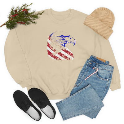 American Eagle Flag Crewneck Sweatshirt