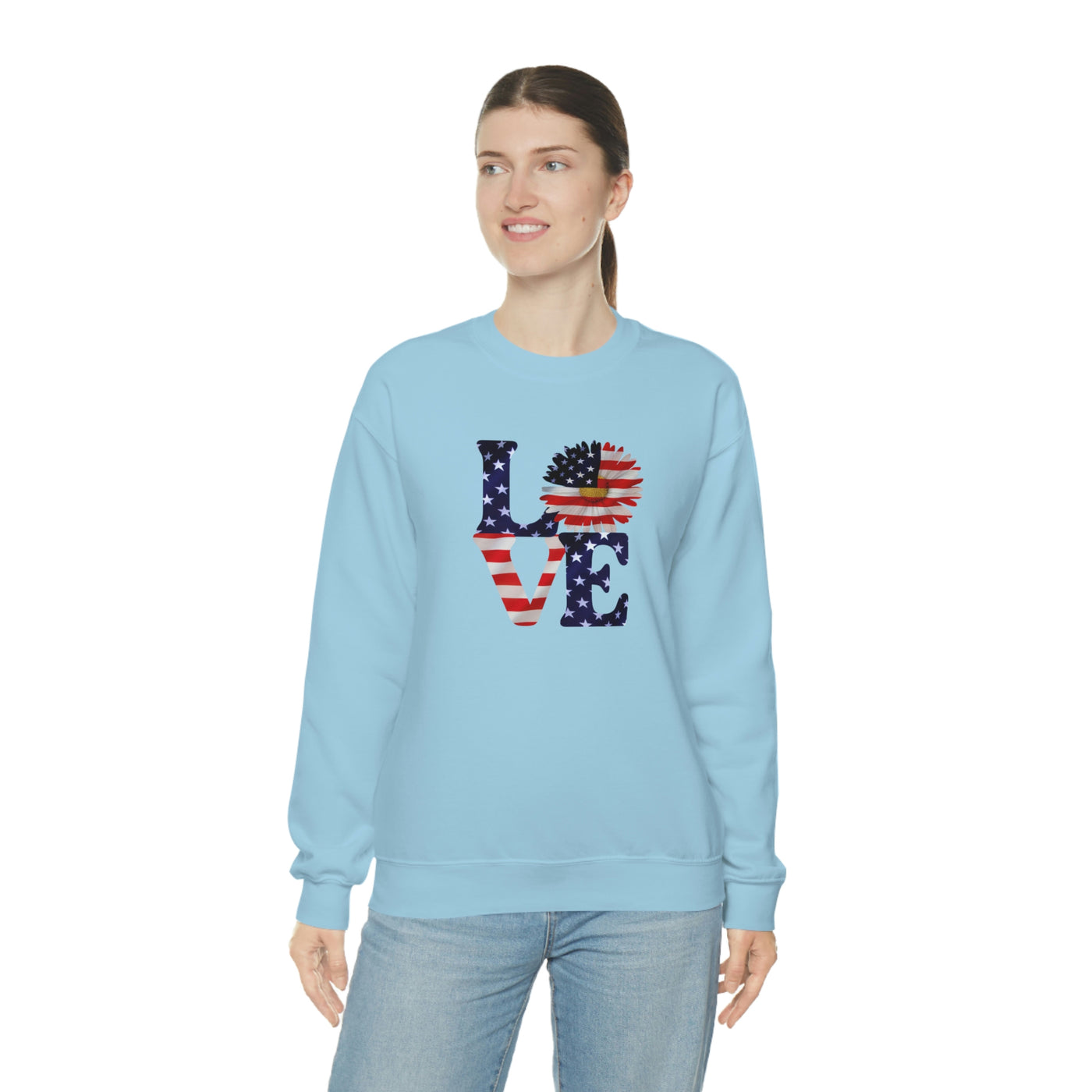 Love Freedom Crewneck Sweatshirt