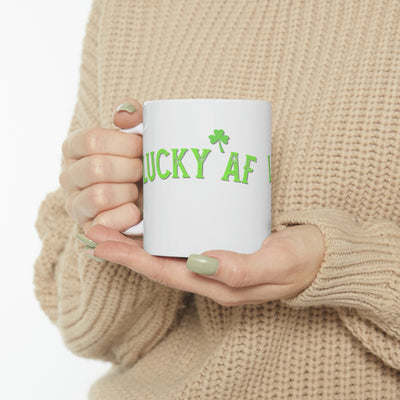 Lucky AF 11oz Ceramic Mug