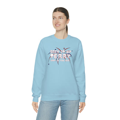 Back It Up Terry What Is You Doin' Crewneck Sweatshirt