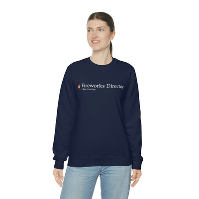 Fireworks Director - You Run. I Run. Crewneck Sweatshirt