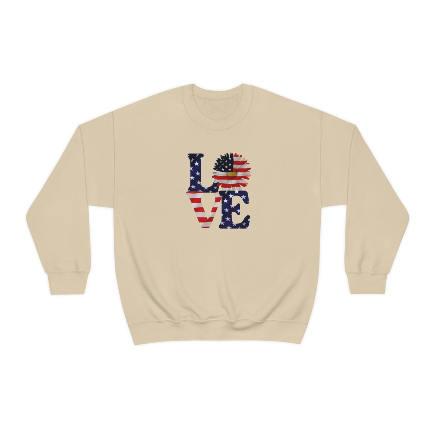 Love Freedom Crewneck Sweatshirt