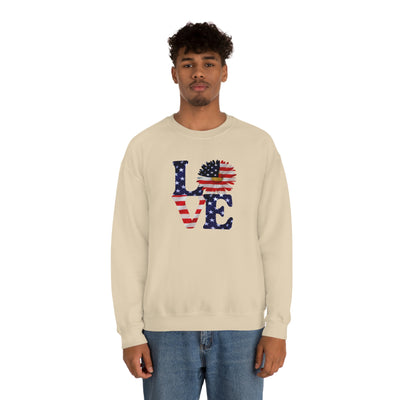 Love Freedom Crewneck Sweatshirt