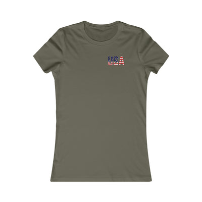 Flag USA Women's Favorite Tee