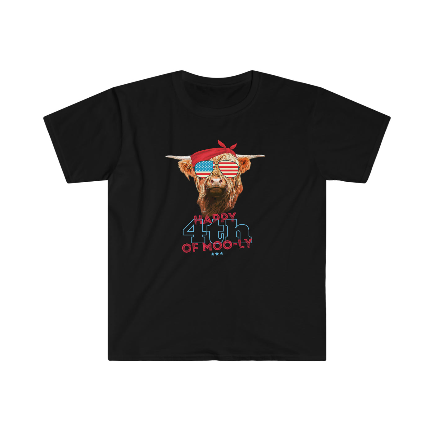 Happy 4th of Moo-ly Unisex T-Shirt