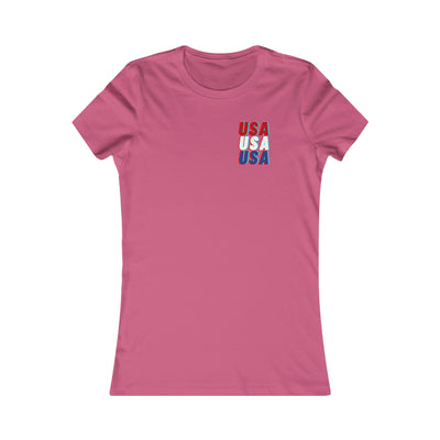 USA USA USA Women's Favorite Tee