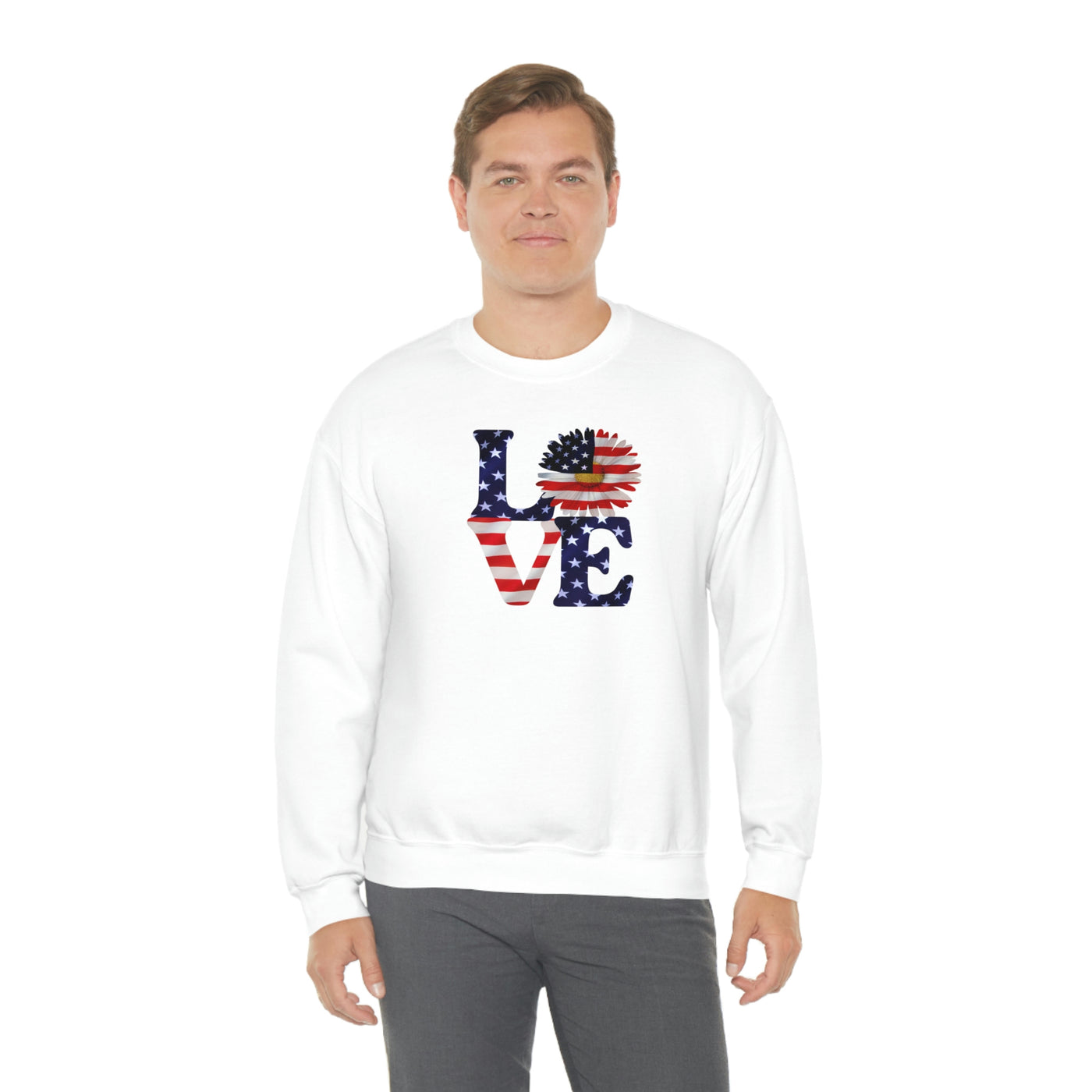 Love Freedom Crewneck Sweatshirt