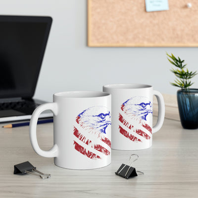 American Eagle Flag 11oz Ceramic Mug