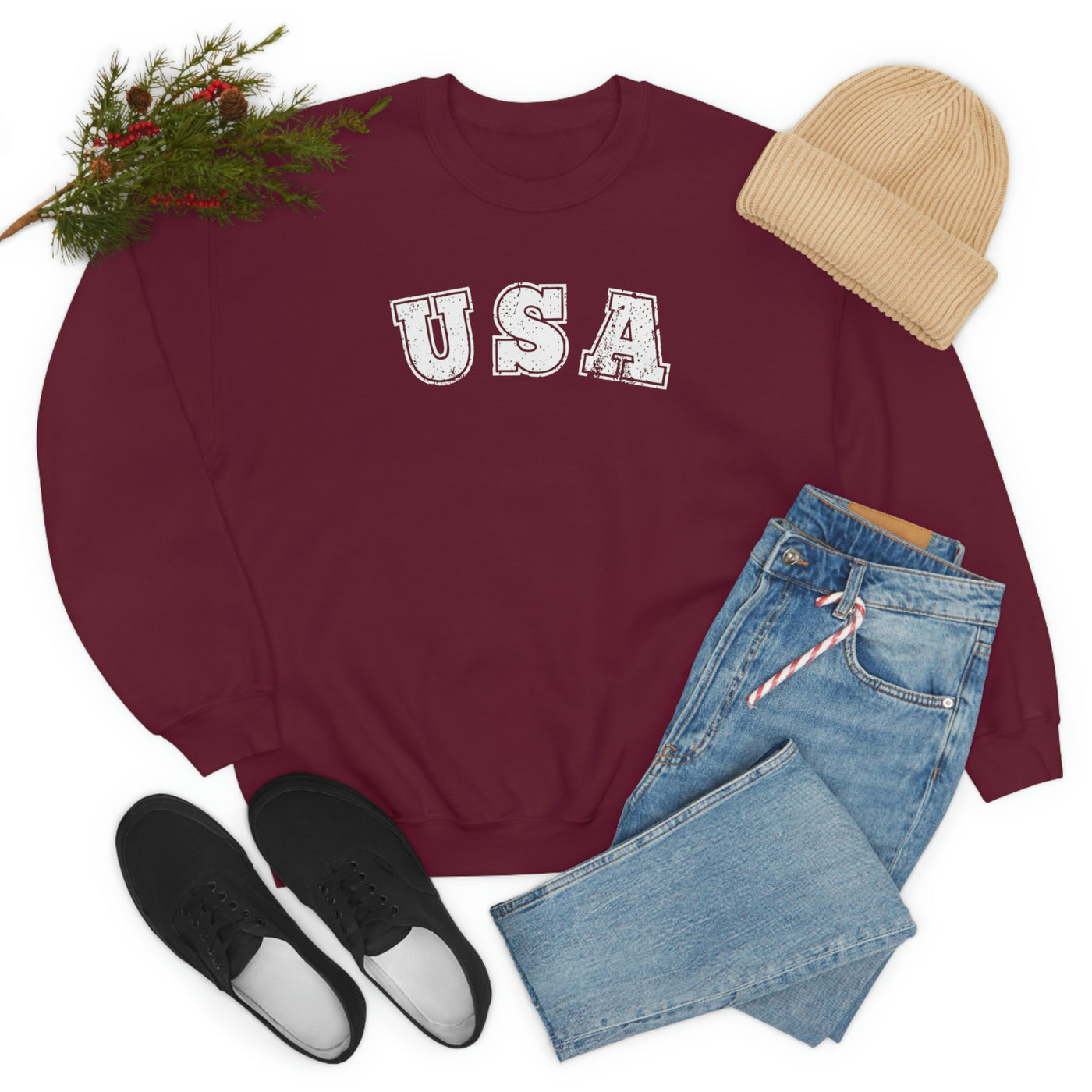 USA Crewneck Sweatshirt