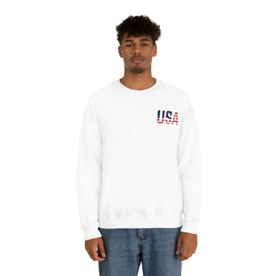 Flag USA Crewneck Sweatshirt