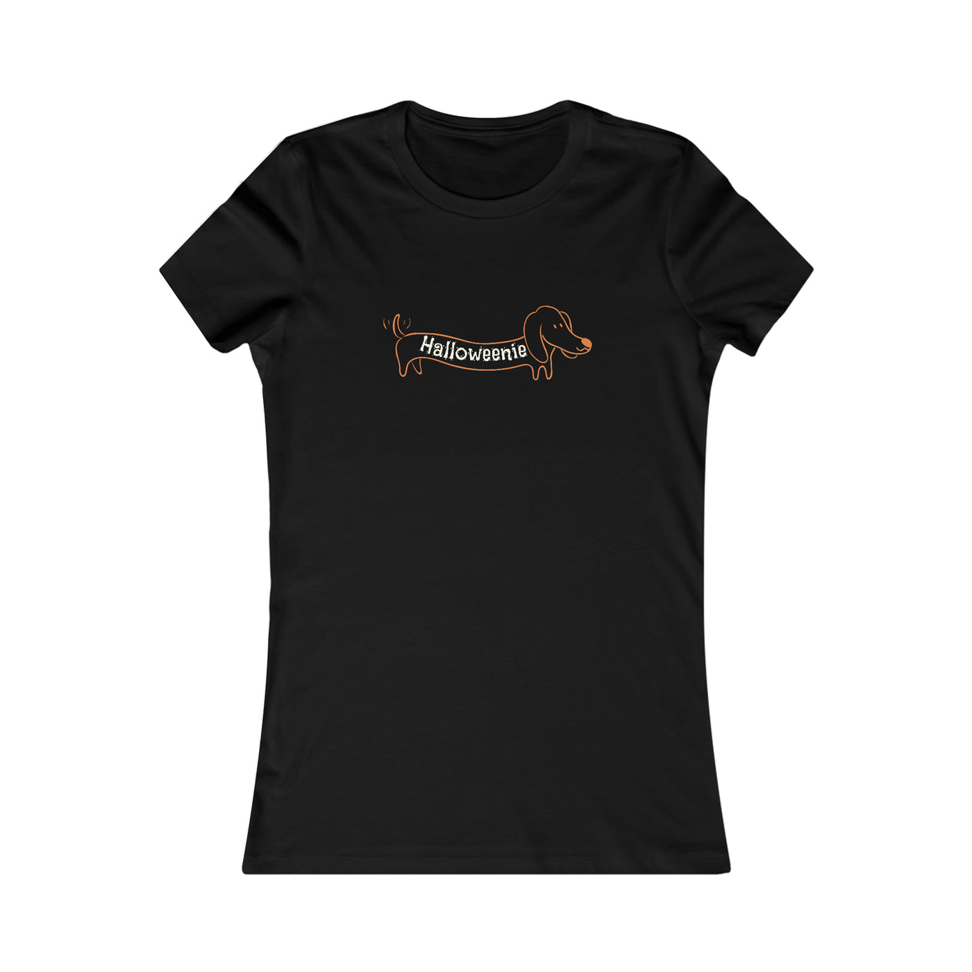 Halloweenie Dog Women's Favorite Tee