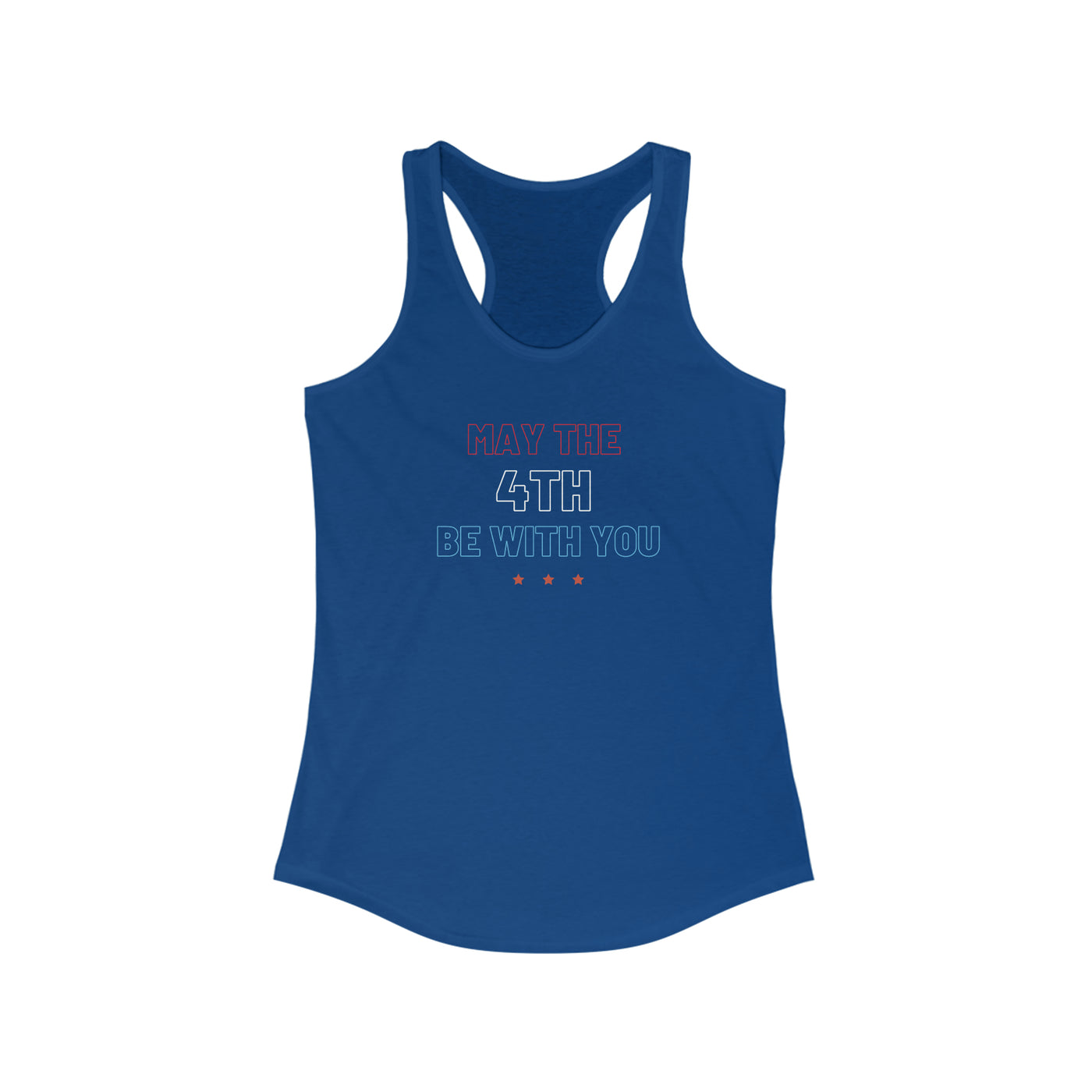 May The Fourth Be With You Women's Racerback Tank