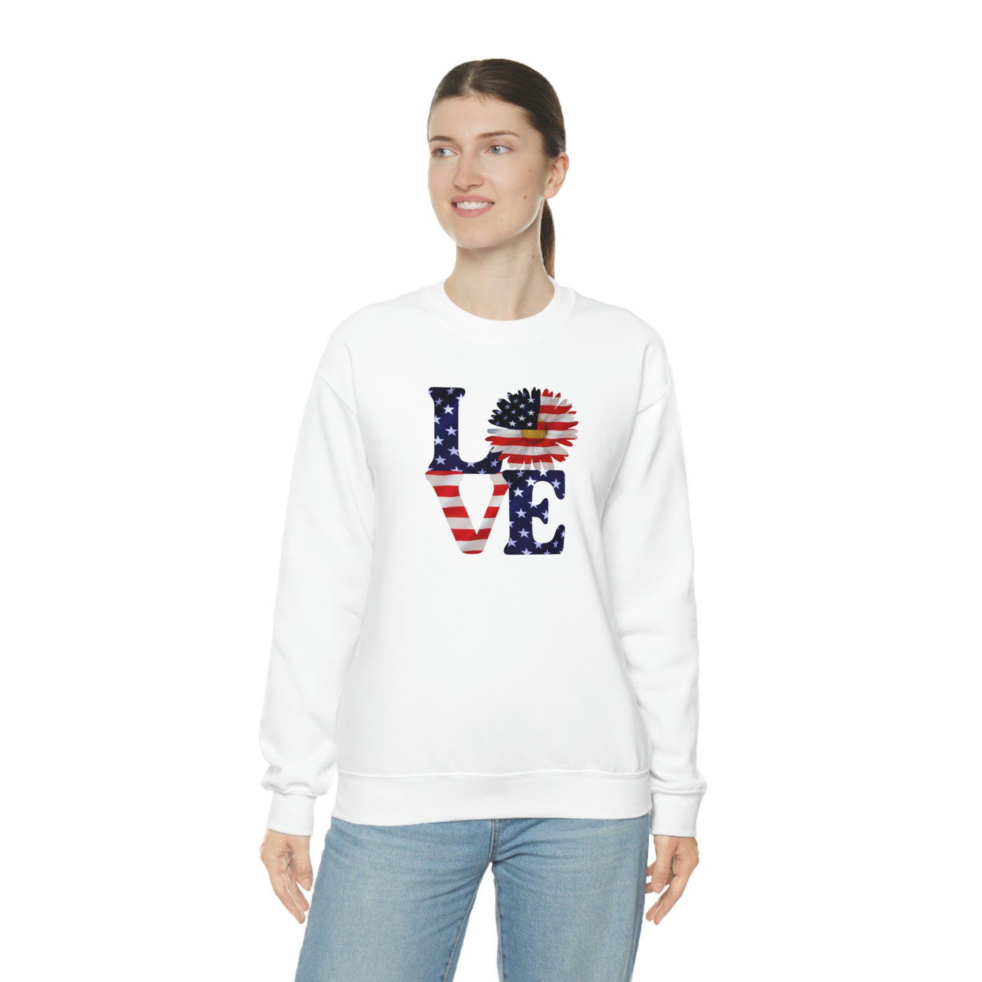 Love Freedom Crewneck Sweatshirt