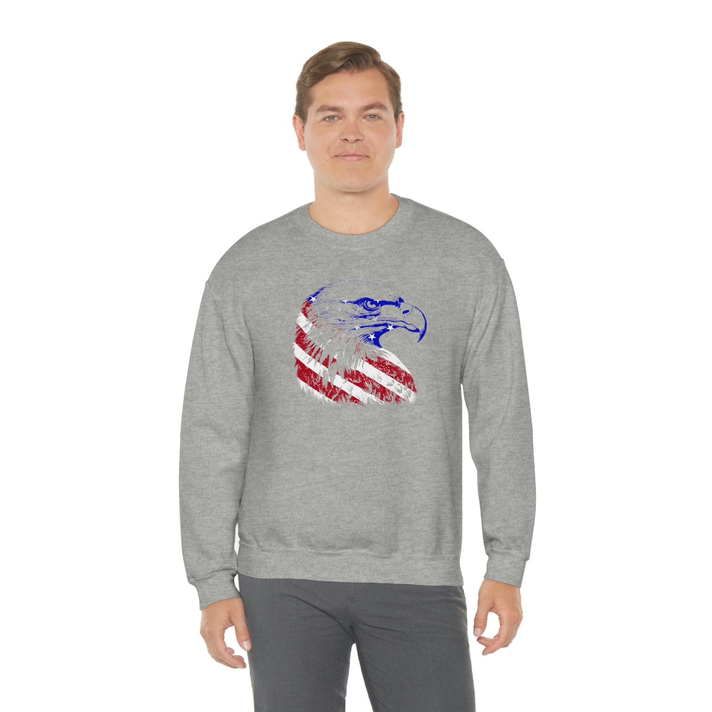 American Eagle Flag Crewneck Sweatshirt