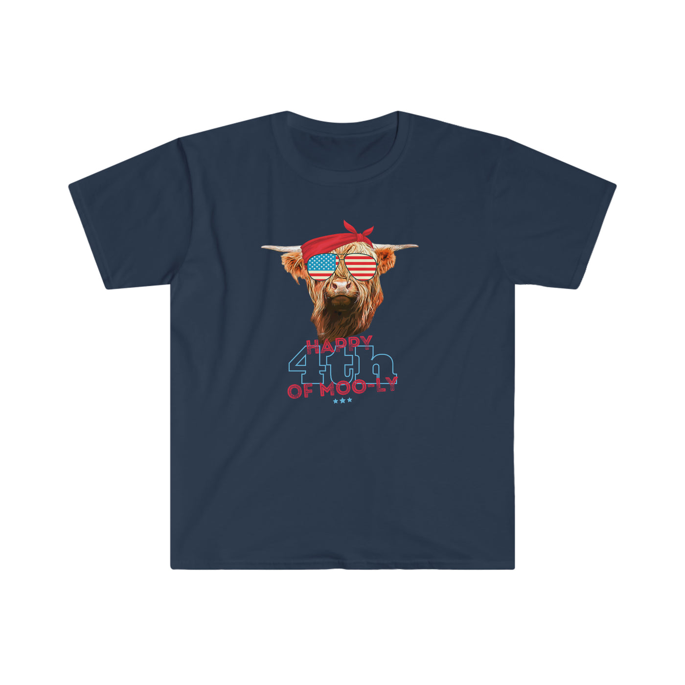 Happy 4th of Moo-ly Unisex T-Shirt