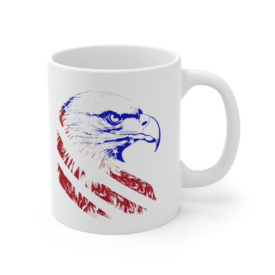 American Eagle Flag 11oz Ceramic Mug