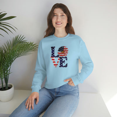 Love Freedom Crewneck Sweatshirt