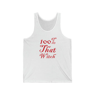 100% That Witch Unisex Tank Top